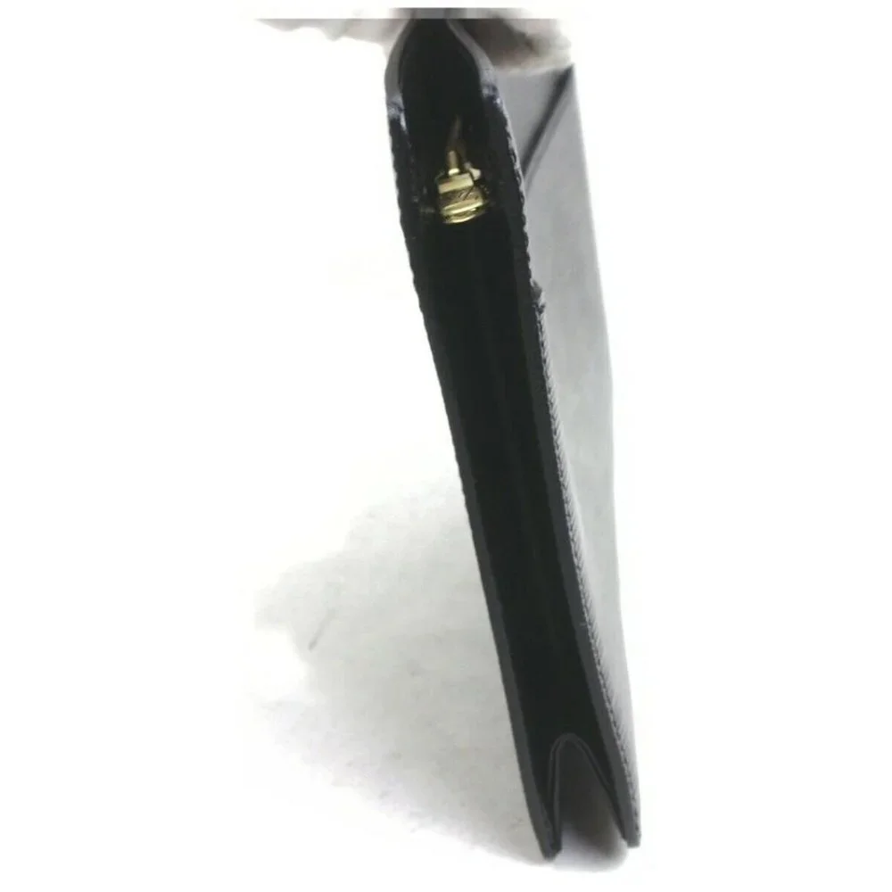 Louis Vuitton Black Epi Pochette Home Envelope